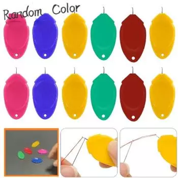 Нитевдеватель для швейных игл, инструмент для вставки стежков для швейной машины, пластиковая проволочная петля для игл, нитевдеватель для рукоделия, швейные инструменты