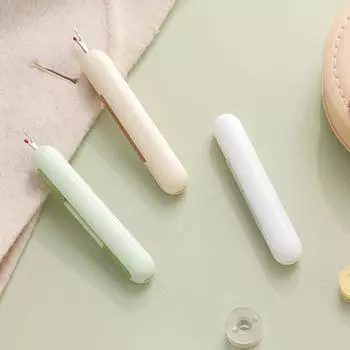 Нитевдеватель швейные инструменты DIY простой нитевдеватель автоматический нитевдеватель быстрый швейный нитевдеватель инструмент для DIY швейные принадлежности серый