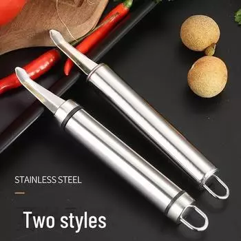 Нитка из нержавеющей стали для креветок и удаления сердцевины лонгана: Чистит, удаляет мясо и желудок, разрезает личи и лонган в домашних условиях. null