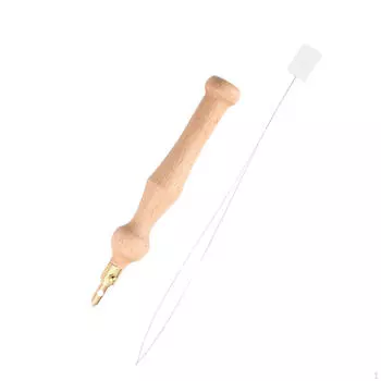 Нитки для вышивки с деревянной ручкой для изготовления ковров, гобеленов, шитья 11cm