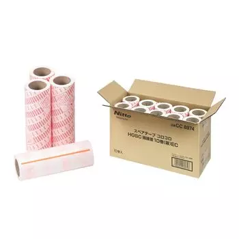 Nitoms CoroCoro Spare 66 10 Высококачественная прочная клейкая лента SC, легко совместимая с пылью домашних животных, ширина 160 мм, CC8974 Лента, круги, рулоны,