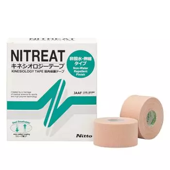 Nitoms Nitreat Kinesiology Standard Защита мышц Устойчива к Ширина x Длина 5 м рулоны Лента, Тип, Лента, Многооберточная упаковка, Растягивающаяся,