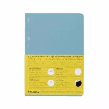 Nitoms STALOGY Note B6 Graph 365 Days Note Blue S4121