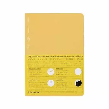 Nitoms STALOGY Note B6 Graph 365 Days Note Yellow S4122