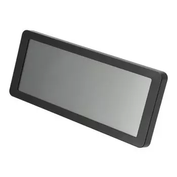 Nitori Radio LCD Hanging Clock Clark Black NITORI 8172693