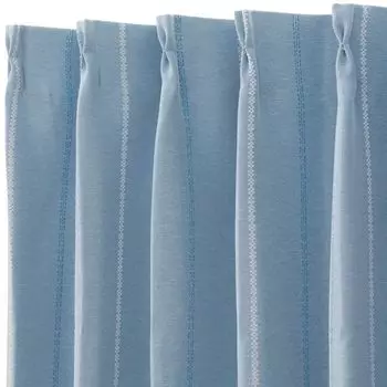 Nitori RD027 Class 2 Blackout Curtains 100 x 205 cm 2 Pieces Blue NITORI 7325542 синий