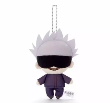 Nitotan Jujutsu Kaisen Plush Toy with Ball Chain Gojo Satoru