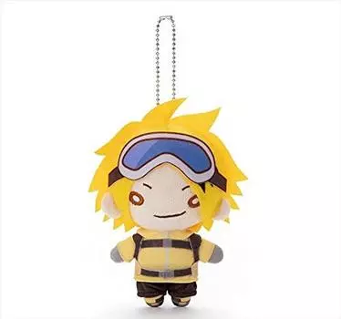 Nitotan My Hero Academia Мягкая игрушка для скалолазания по снежным горам с цепочкой из шариков Denki Kaminari