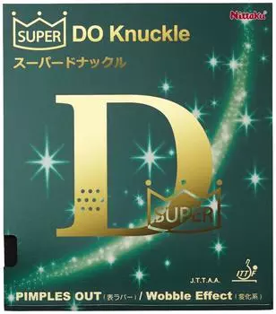 Nittaku резина для настольного тенниса Super Don Knuckle Table Soft Variable Black Ultra Thin NR-8573 чёрный