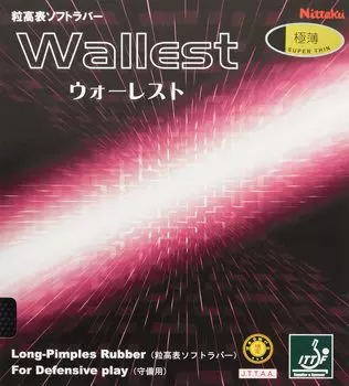 Nittaku резиновый настенный упор для настольного тенниса с высоким каблуком, черный, ультратонкий NR-8558 чёрный