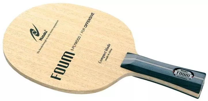 Nittaku Table Tennis Racket Foam Shakehand Attack 5 Pieces Plywood Flare NE-6879