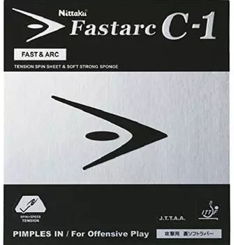 Nittaku Table Tennis Rubber Fastaku NR8706 Black Medium C-1