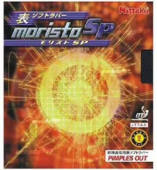 Nittaku Table Tennis Rubber Morist SP Table Soft Tension Red MAX NR-8670 (Spin)