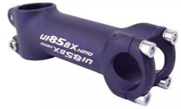 NITTO ЧЕРНЫЙ Вынос руля 90 UI-85BX26,0 (глянцевый) Цвет / диаметр 26.0 / диаметр 28.6 / Вынос