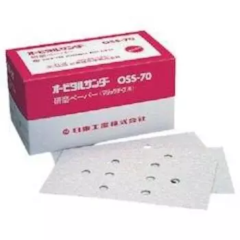 Nitto Kohki Orbital Sander Polishing Paper Polishing Paper Velcro (OSS-70A) #100 [50 pieces] [90844]