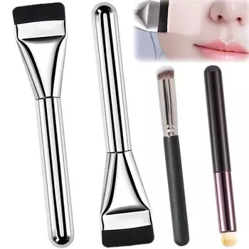 NITUTUO Makeup Foundation Concealer Makeup Makeup Makeup Foundation Flat Makeup Flat Makeup Набор из 4 кистей, Кисть, Кисть, Кисть, Кисть, Инструмент, Кисть,