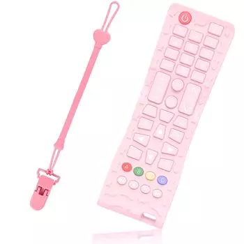 NITUTUO Remote Silicone Baby Silicone Remote Control Teething Baby Teething Silicone Educational Food Washable Pacifier, Toy, Pacifier, Type, Device,