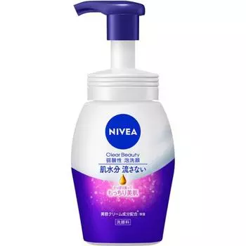 Nivea Clear Beauty Слабокислотная пенка для умывания лица Мягкая красивая кожа для тела 150 мл