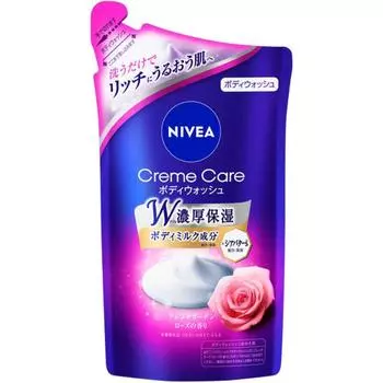 Nivea Cream Care Body Wash Аромат Французский сад Роза Сменный блок 360 мл