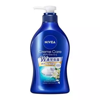 Nivea Cream Care Body Wash British Royal Lily Scent Pump 480ml