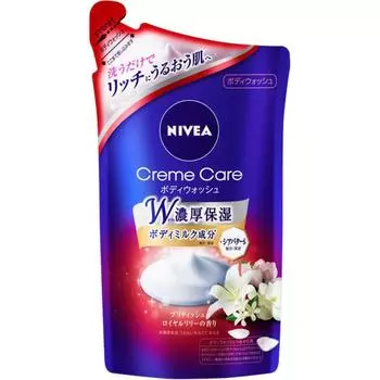 Nivea Cream Care Body Wash British Royal Lily Fragrance Refill 360 мл