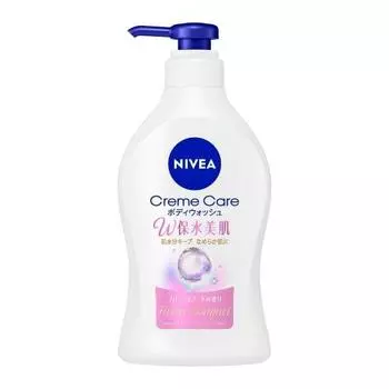 Nivea Cream Care Body Wash Двойное удержание воды Красивая кожа Цветочный букет Аромат Дозатор