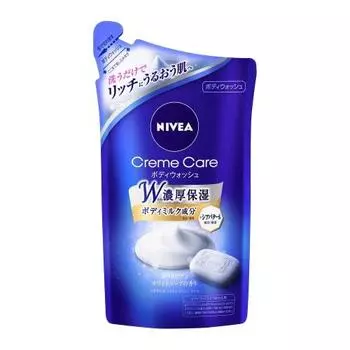 Nivea Cream Care Body Wash European Soap Refill 360ml