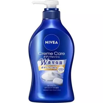 Nivea Cream Care Body Wash European White Soap Fragrance Pump 480 мл