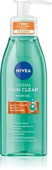Nivea Derma Skin Clear Очищающий гель для лица TU прозрачный