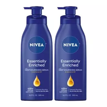 Nivea Essentially Концентрированный лосьон для тела унция унция 16.9 (2 шт.) 16,9 (2 шт.)