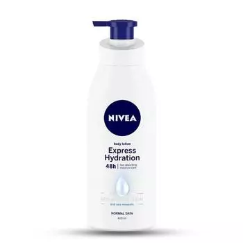 NIVEA Express Hydration 400 мл лосьон для тела | 48 часов увлажнения и увлажнения для лета | Нежирная и здоровая кожа | Для всех типов кожи