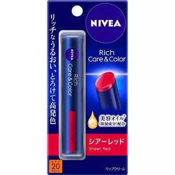 Nivea Kao Гель для губ Nivea Rich Care Color 2g