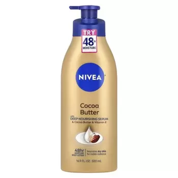 Nivea, Лосьон для тела с маслом какао, 16,9 жидких унций (500 мл)