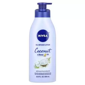 Nivea, Лосьон с маслами, кокос и масло монои, 16,9 жидких унций (500 мл)