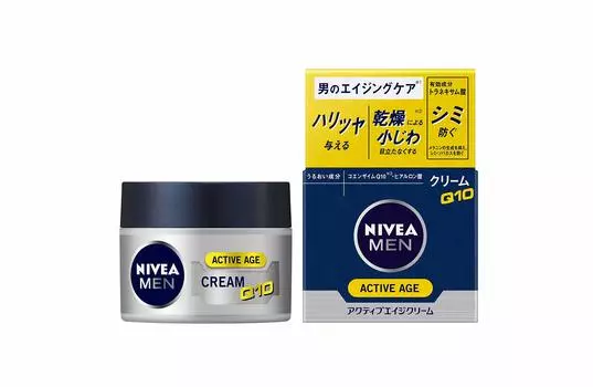 Nivea Men Active Age Cream упругость и пятна и [Квази-препарат] [Для мужчин] [Уход за кожей против старения] [Придает блеск] [Предотвращение появления морщин] [Отбеливание] [Предотвращает