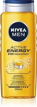 Nivea Men Active Energy Gel De Douche Pour Homme TU прозрачный