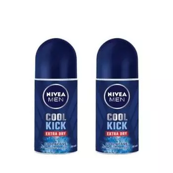 Nivea Men Дезодорант шариковый Cool Kick 50мл 2шт