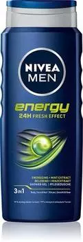 Nivea Men Energy Gel De Douche Pour Homme TU прозрачный