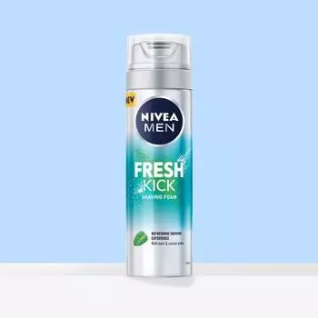 Nivea Men Fresh Kick Пена для бритья 200 мл