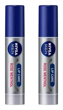 Nivea Men Lip Rose Menthol x 2 шт. [Оптовая закупка] 3,5 г