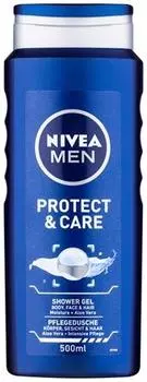 Nivea Men Protect & Care Gel De Douche TU прозрачный