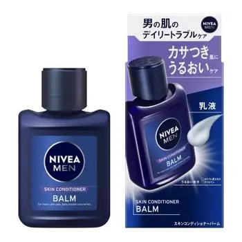 Nivea men skin conditioner balm [mens emulsion] [dry skin] [moisturizes] [prevents dryness and rough skin] [non-alcoholic type]