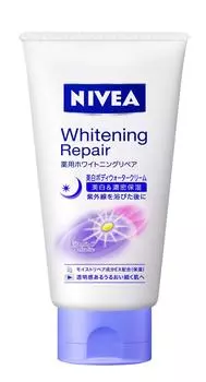 Nivea отбеливающий восстанавливающий крем для тела