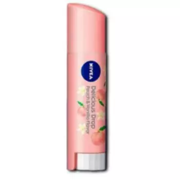 Nivea peach lip balm Japan limited edition 3.5g domestic delivery, vanilla scent + peach scent, 1 piece