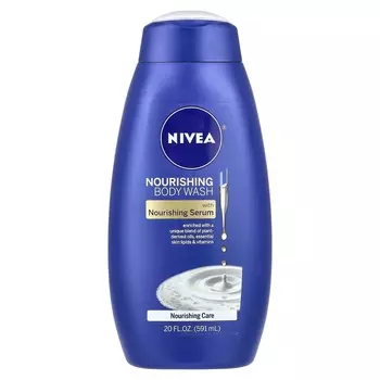 Nivea, Питательный гель для душа, Питательный уход, 20 жидких унций (591 мл)