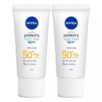 Nivea Protect and Light Peel Perfect Sun сыворотка, 90 мл, 2 шт.