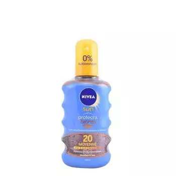 Nivea Protect & Bronze Sun Oil 200 мл Спрей SPF 20