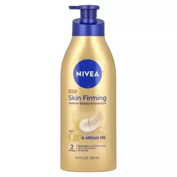 Nivea, Skin Firming Melanin Beauty & Hydration Body Lotion, 16.9 fl oz (500 ml)