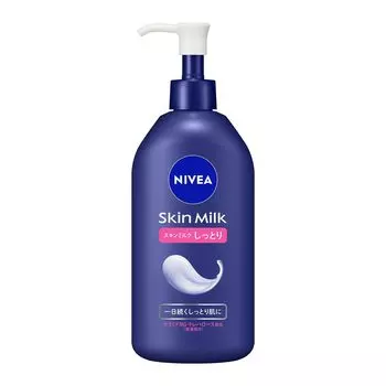 Nivea Skin Milk Moist Pump Type 350g Высокоувлажняющий крем для тела Молочко для тела