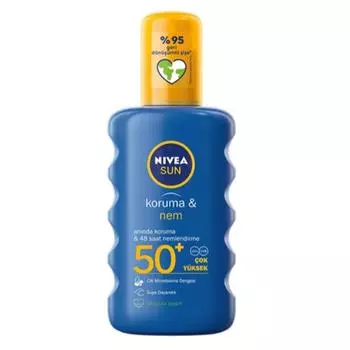 NIVEA Солнцезащитный крем и увлажняющий солнцезащитный крем SPF 50+ 200 мл